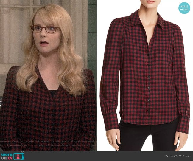 Paige Enid Shirt worn by Bernadette Rostenkowski (Melissa Rauch) on The Big Bang Theory