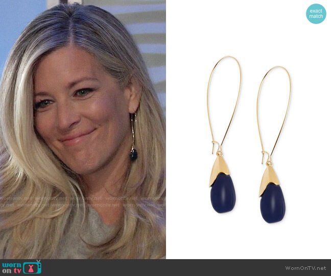 carly's earrings on general hospital today