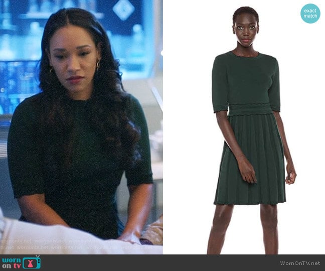 Ted Baker Dorlean Dress worn by Iris West (Candice Patton) on The Flash