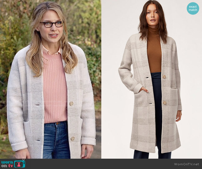 Aritzia Wilfred Dujardin Sweater worn by Kara Danvers (Melissa Benoist) on Supergirl