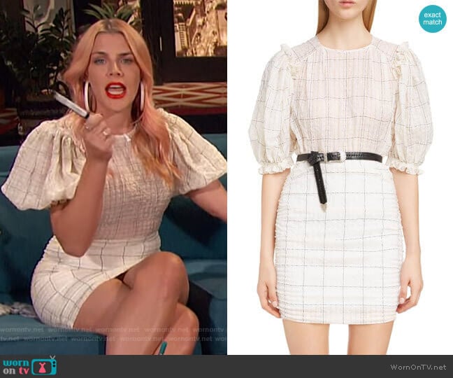 Adelaide Dress by Isabel Marant worn by Busy Philipps on Busy Tonight