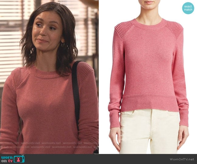 Kleeza Sweater by Isabel Marant Etoile worn by Clem (Nina Dobrev) on Fam