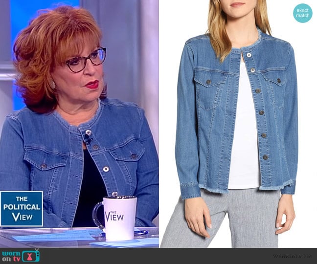 Ease of Mind Denim Jacket by Nic + Zoe worn by Joy Behar on The View