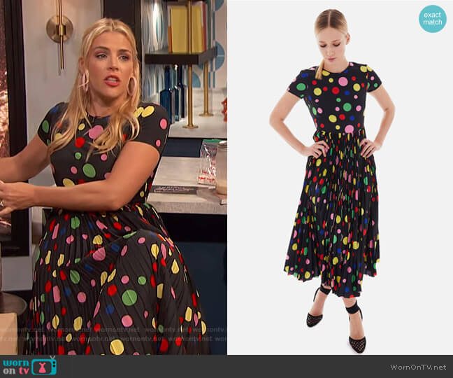 The Juniper Dress by Novis worn by Busy Philipps  on Busy Tonight