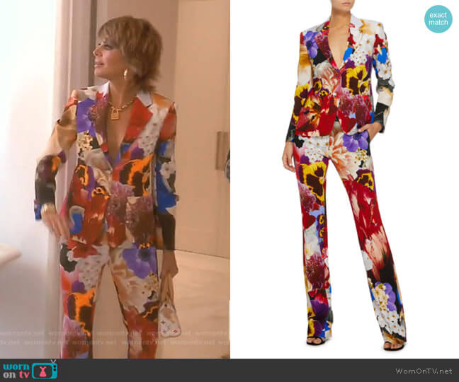 WornOnTV: Lisa's Alexander Wang jacket and side striped pants on The Real  Housewives of Beverly Hills, Lisa Rinna