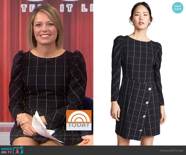 Upton Dress by Shoshanna worn by Dylan Dreyer on Today