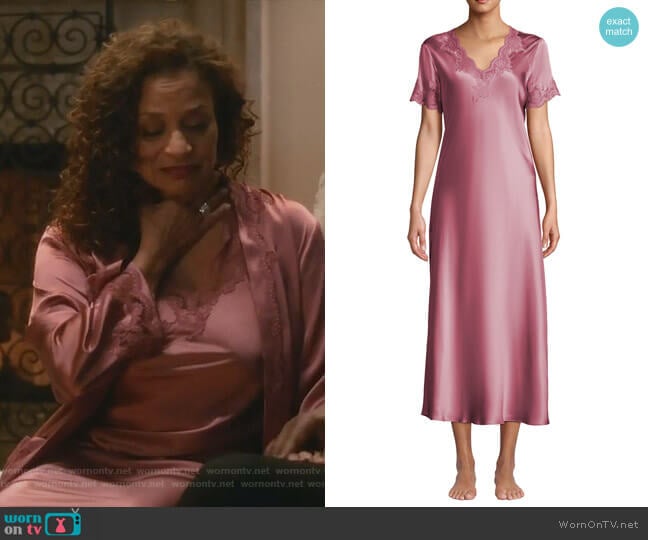 Krizia Nightgown by Vivis worn by Catherine Avery (Debbie Allen) on Greys Anatomy