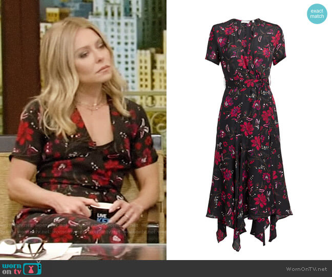 A.L.C. Cora Dress worn by Kelly Ripa on Live with Kelly and Mark