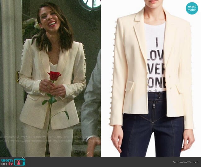 WornOnTV: Abigail’s wedding suit on Days of our Lives | Kate Mansi ...