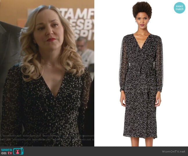 Escada Dlessa Dress worn by Marissa Morgan (Geneva Carr) on Bull