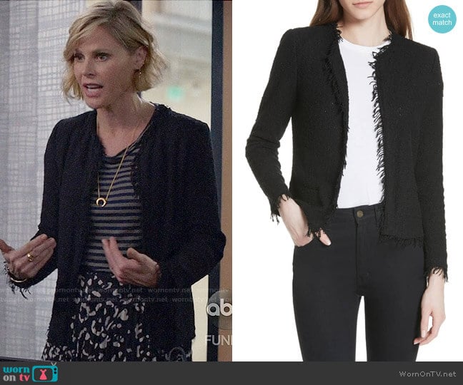 IRO Shavani Jacket worn by Claire Dunphy (Julie Bowen) on Modern Family