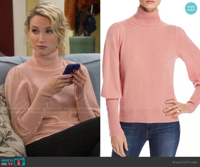 Joie Shialy Sweater worn by Mandy Baxter (Molly McCook) on Last Man Standing