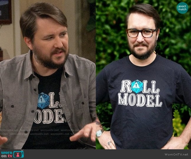 Stands Wil Wheaton Roll Models T-shirt