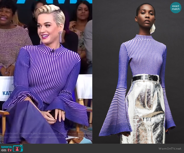 Sattal Top by Solace London worn by Katy Perry on Good Morning America