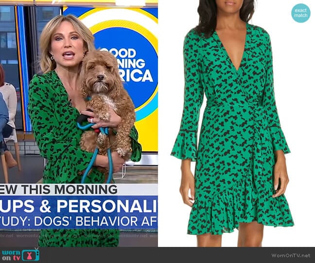 Nomi Dress by Tanya Taylor worn by Amy Robach on Good Morning America