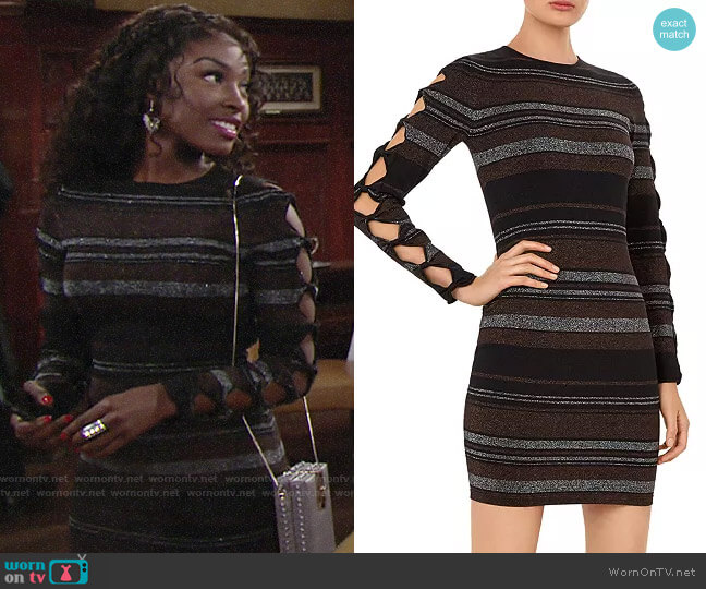 Ted Baker Simona Dress worn by Ana Hamilton (Loren Lott) on The Young & the Restless