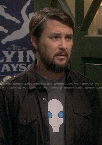 Wil Wheaton’s Swangee / Alien t-shirt on The Big Bang Theory