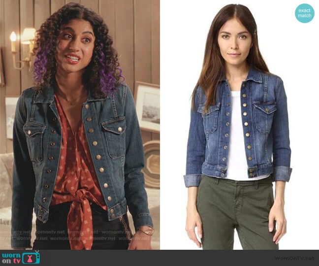 WornOnTV: Heather’s denim jacket on Crazy Ex-Girlfriend | Vella Lovell ...