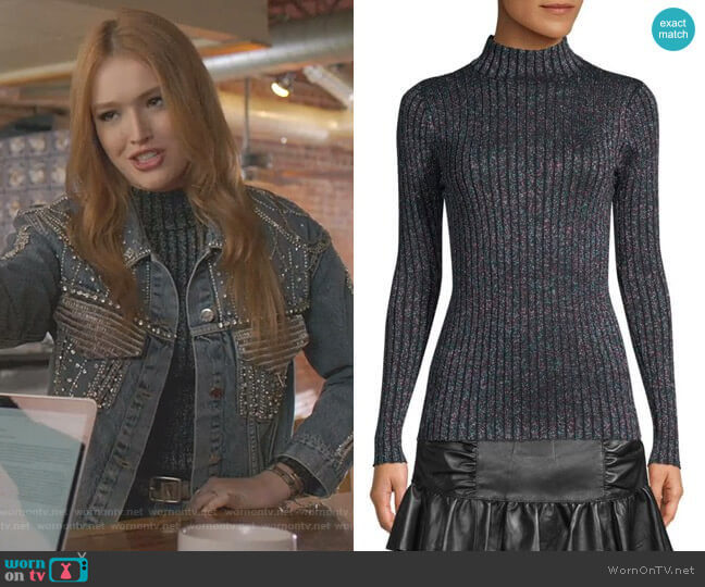 Dolce Sweater by Parker worn by Kirby Anders (Maddison Brown) on Dynasty