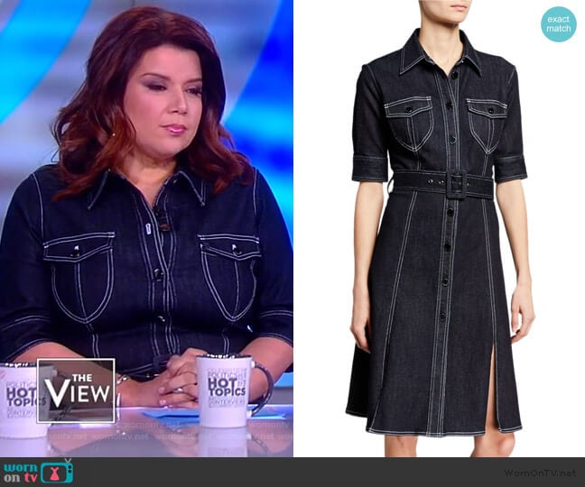 Aurora Dress by Elie Tahari worn by Ana Navarro on The View