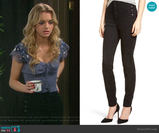 J Brand Natasha Jeans worn by Claire Brady (Olivia Keegan) on Days of our Lives