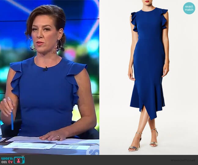 Karen Millen Ruffle Detail Dress Online Shop, UP TO 66% OFF | www 