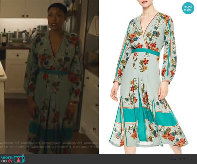 WornOnTV: Lynn’s green floral wrap dress on Black Lightning | Christine ...