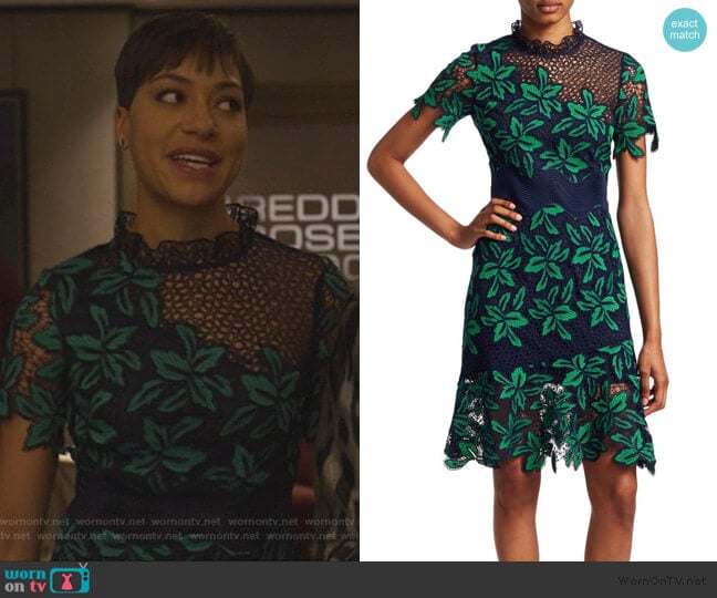 WornOnTV Lucca s floral crochet dress on The Good Fight Cush