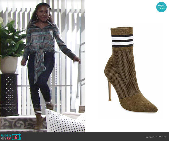Steve Madden Century Bootie worn by Ana Hamilton (Loren Lott) on The Young and the Restless