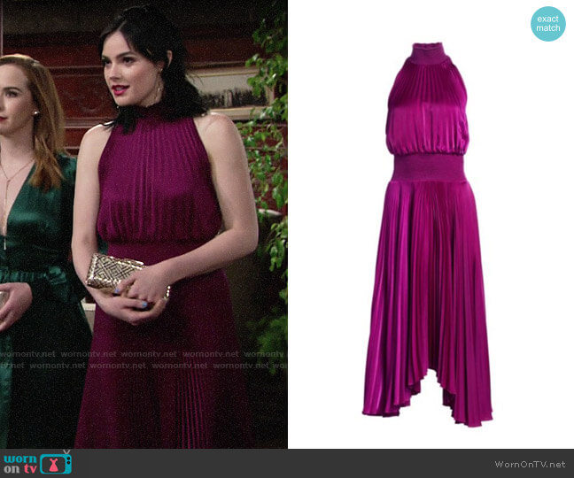 A.L.C. Renzo Dress worn by Tessa Porter (Cait Fairbanks) on The Young & the Restless