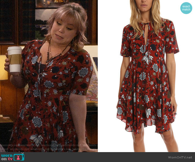 A.L.C. Sosta Dress worn by Kristin Baxter (Amanda Fuller) on Last Man Standing