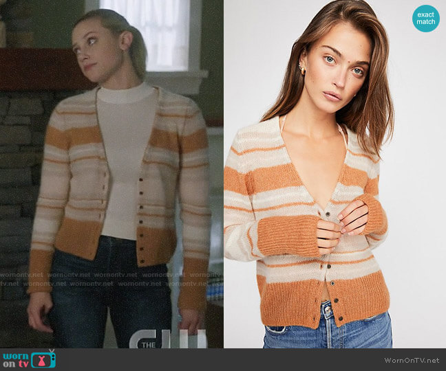 WornOnTV: Betty's stripe ribbed polo bodysuit on Riverdale, Lili Reinhart