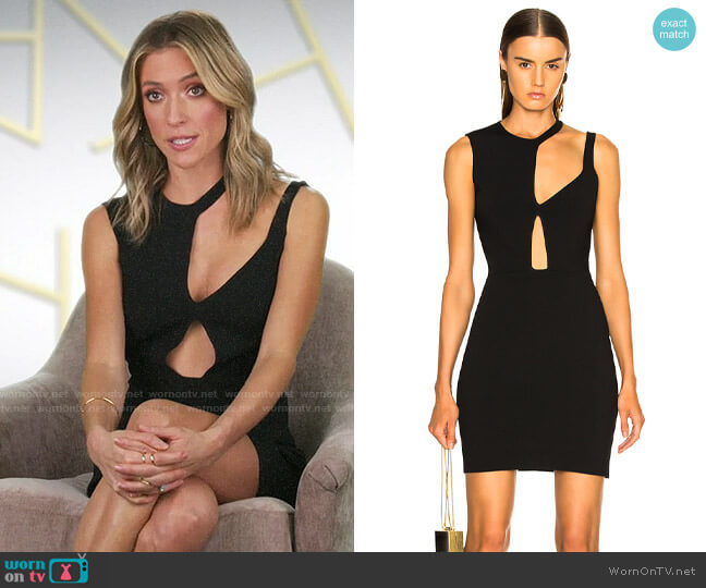 Esteban Cortazar Cutout Mini Dress worn by Kristin Cavallari on Very Cavallari