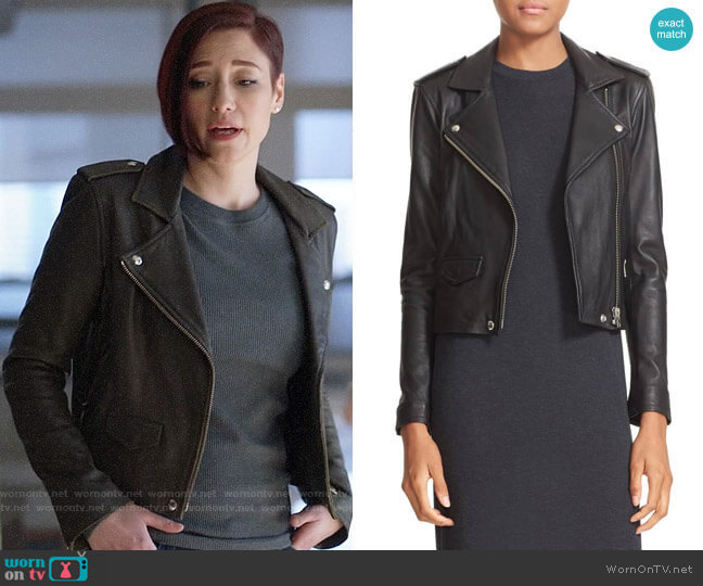 IRO Ashville Jacket worn by Alex Danvers (Chyler Leigh) on Supergirl