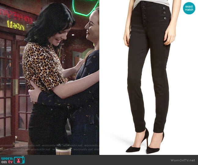 J Brand Natasha Jeans worn by Tessa Porter (Cait Fairbanks) on The Young & the Restless
