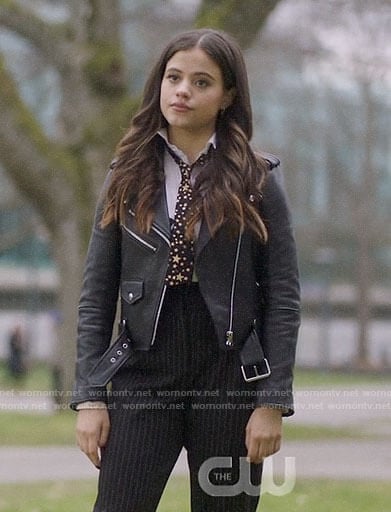 Maggie (Mel)'s leather jacket on Charmed