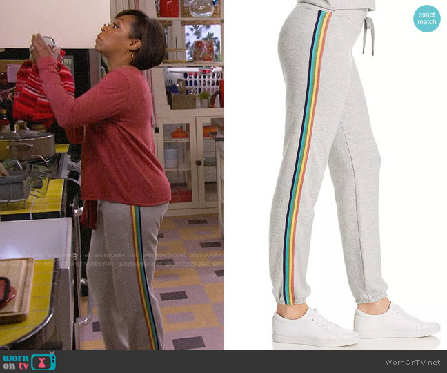 sundry rainbow sweatpants