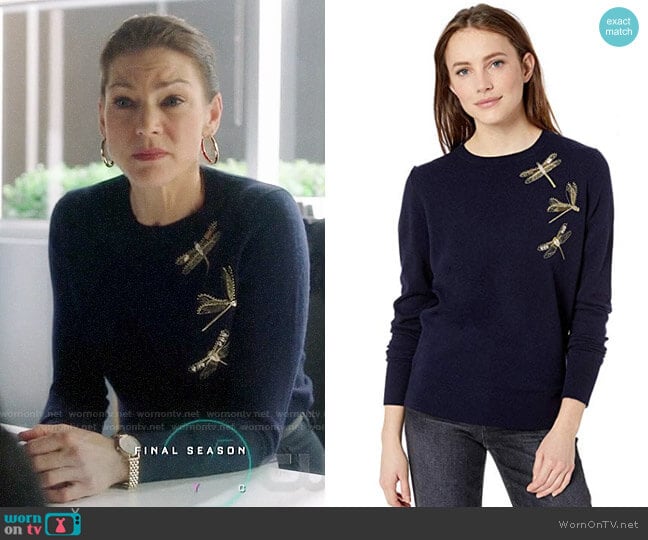 Ted Baker Nelina Sweater worn by Julia on Charmed