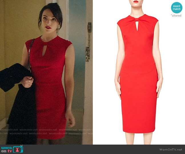 Ted Baker Kezzia Dress worn by Cara Bloom (Violett Beane) on God Friended Me