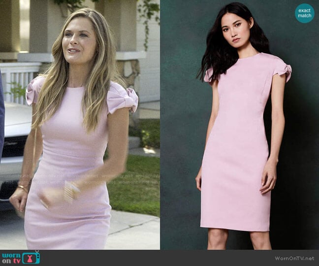 Ted Baker Toplyd Dress worn by Christa on Santa Clarita Diet