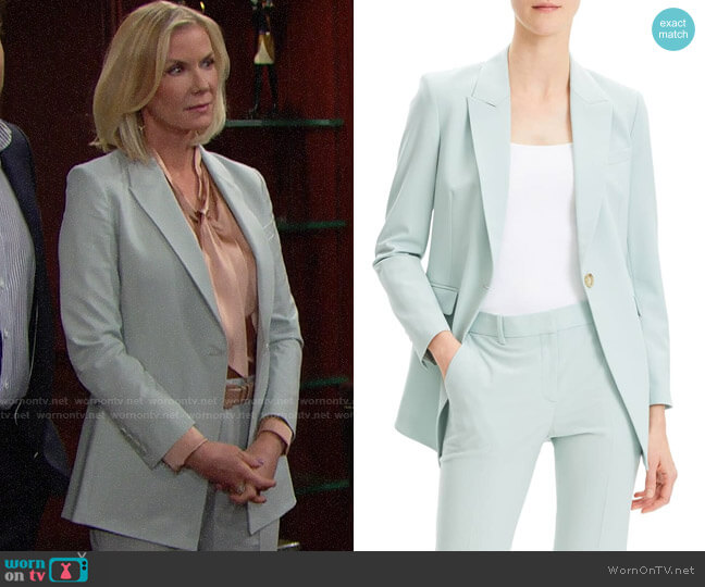 WornOnTV: Brooke’s mint green suit on The Bold and the Beautiful ...