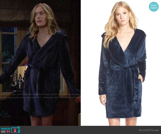 UGG Miranda Robe worn by Hope Logan (Annika Noelle) on The Bold and the Beautiful