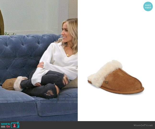 UGG Scuffette Slippers worn by Kristin Cavallari on Very Cavallari