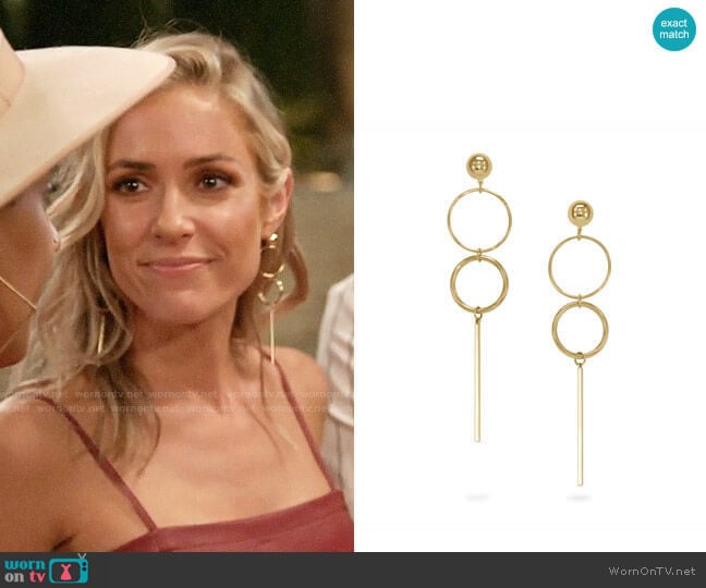 Uncommon James Baller Earrings worn by Kristin Cavallari on Very Cavallari