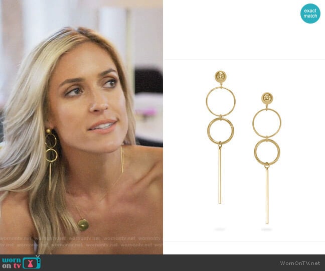 Uncommon James Baller Earrings worn by Kristin Cavallari on Very Cavallari