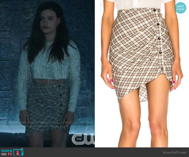 Veronica Beard Murphy Skirt worn by Maggie Vera (Sarah Jeffery) on Charmed