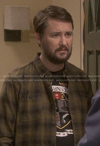 Wil Wheaton's Don't Be a Dick t-shirt on The Big Bang Theory