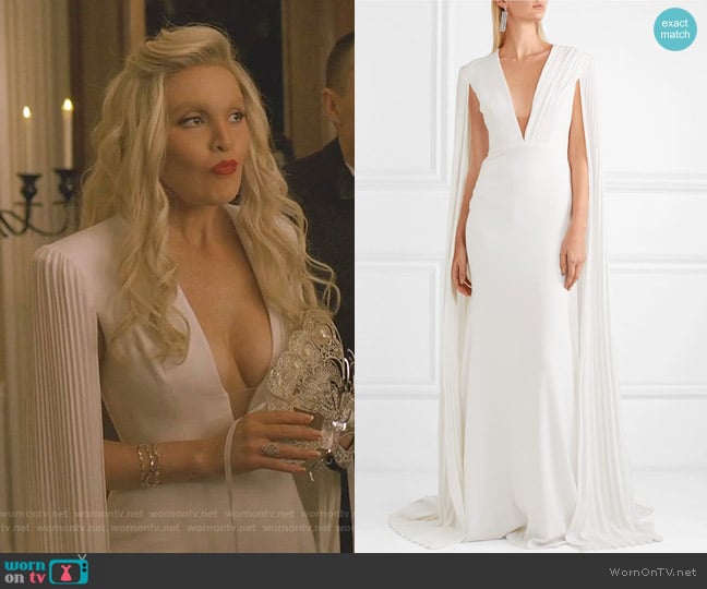 Clemence Gown by Alex Perry worn by Alexis Carrington (Elaine Hendrix) on Dynasty