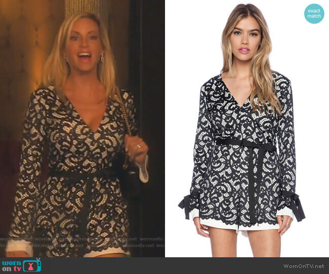 Aine Romer by Alexis worn by Camille Grammer on The Real Housewives of Beverly Hills