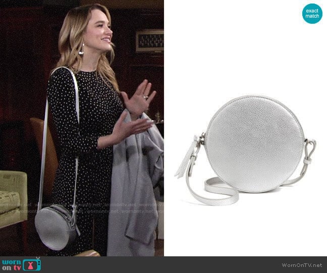 Chelsea28 Cassie Faux Leather Crossbody Bag worn by Summer Newman (Hunter King) on The Young and the Restless